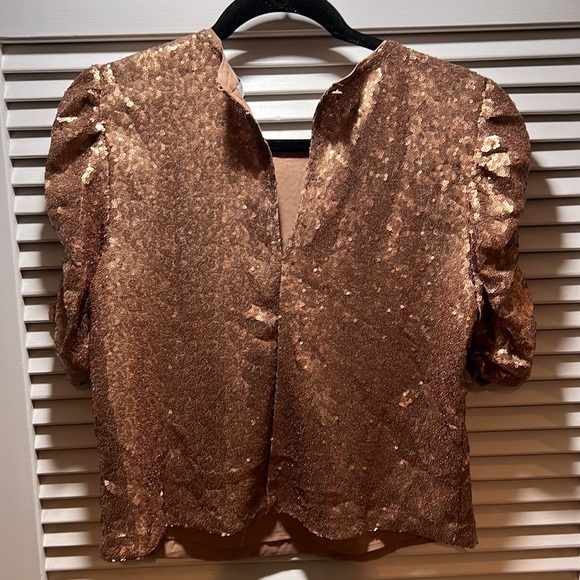 Abercrombie & Fitch sequin top - Picture 3 of 4